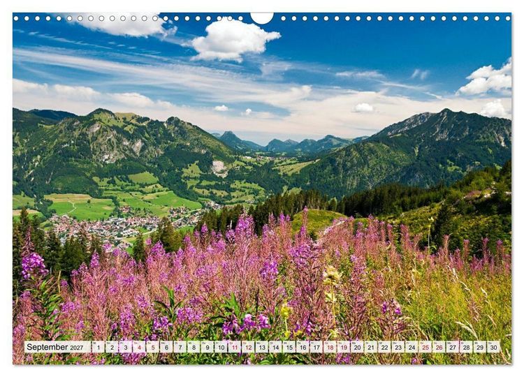 Produktbild: Traumhaftes Allg&auml;u (Wandkalender 2027 DIN A3 quer), CALVENDO Monatskalender