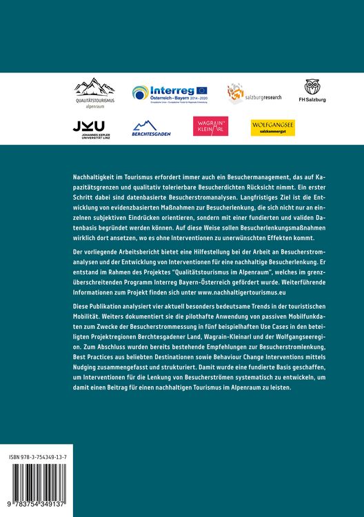 Produktbild: Nachhaltige Besucherstromlenkung im Alpenraum