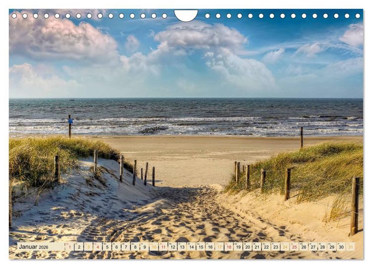 Produktbild: Reise durch Deutschland - Niedersachsen (Wandkalender 2026 DIN A4 quer), CALVENDO Monatskalender