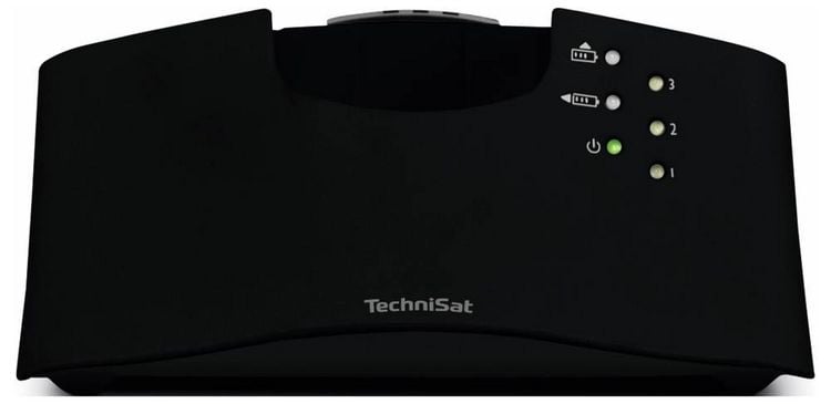 Produktbild: TechniSat STEREOMAN ISI 3 In Ear Kopfh&ouml;rer Funk, Bluetooth&reg; Schwarz Lautst&auml;rkeregelung HiFi
