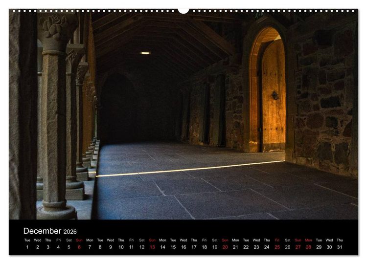 Produktbild: Iona - A Visual Pilgrimage (High Quality Premium Wall Calendar 2026 DIN A2 landscape),CALVENDO 12 Month Wall Calendar