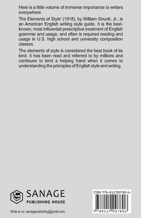 Produktbild: The Elements of Style