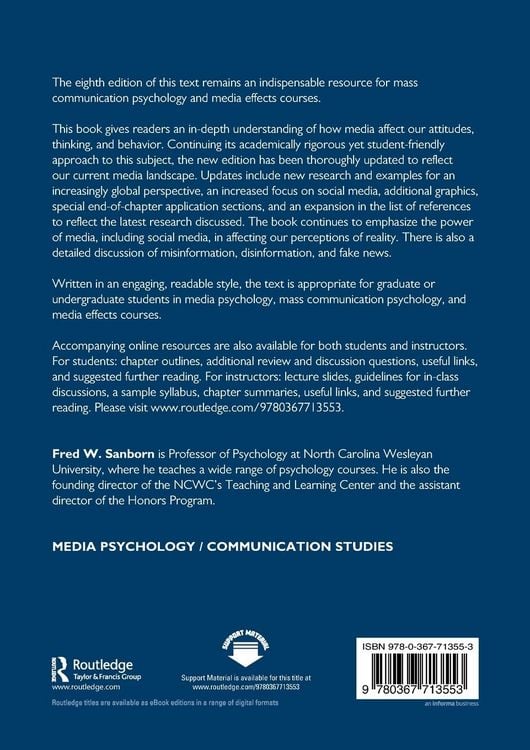 Produktbild: A Cognitive Psychology of Mass Communication