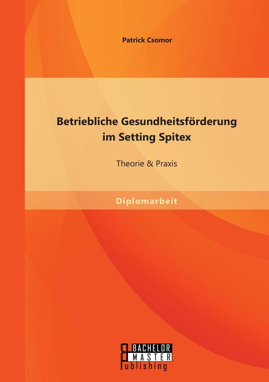 Produktbild: Betriebliche Gesundheitsf&ouml;rderung im Setting Spitex: Theorie & Praxis