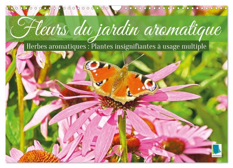 Produktbild: Fleurs du jardin aromatique (Calendrier mural 2027 DIN A3 vertical), CALVENDO calendrier mensuel