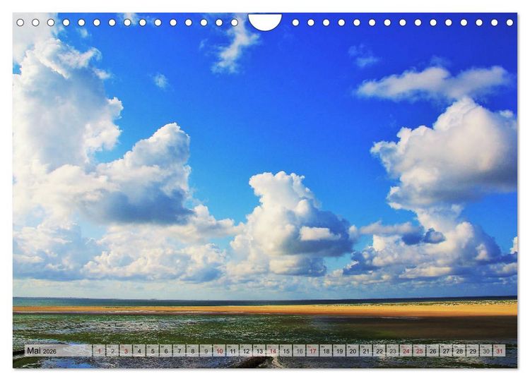 Produktbild: Typisch Amrum! (Wandkalender 2026 DIN A4 quer), CALVENDO Monatskalender