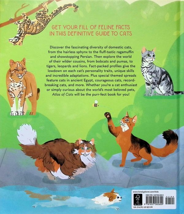 Produktbild: Lonely Planet Kids Atlas of Cats