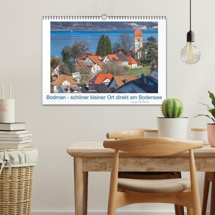 Produktbild: Bodman - sch&ouml;ner kleiner Ort direkt am Bodensee (Wandkalender 2026 DIN A3 quer), CALVENDO Monatskalender