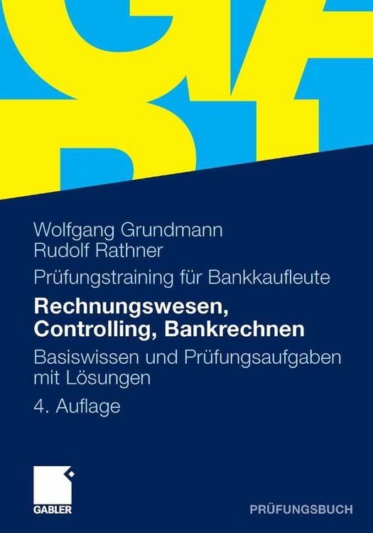Produktbild: Rechnungswesen, Controlling, Bankrechnen