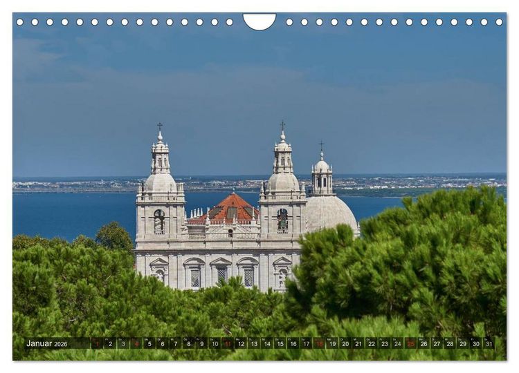 Produktbild: Portugal - Bilder dreier St&auml;dte (Wandkalender 2026 DIN A4 quer), CALVENDO Monatskalender