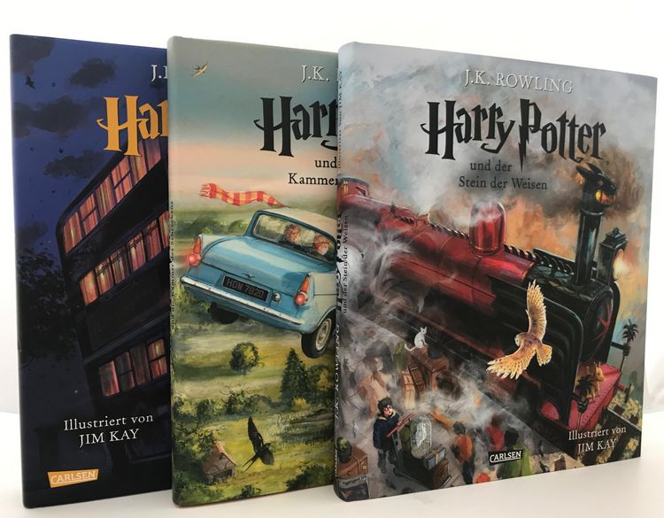 Produktbild: Harry Potter und der Stein der Weisen (farbig illustrierte Schmuckausgabe)