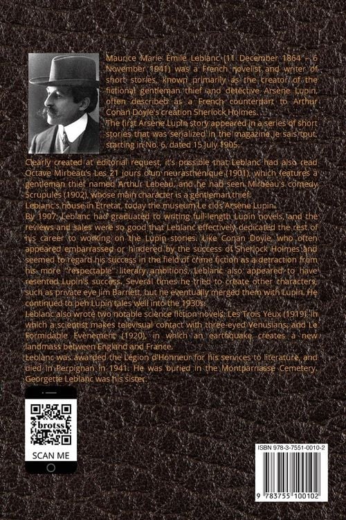Produktbild: The Extraordinary Adventures of Arsene Lupin, Gentleman-Burglar by Maurice Leblanc