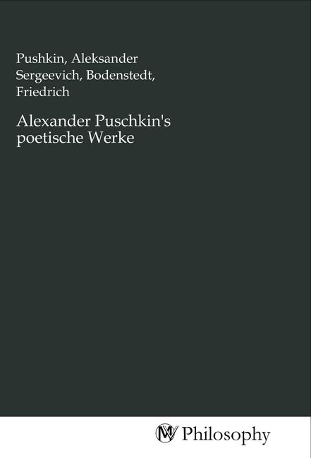 Produktbild: Alexander Puschkin's poetische Werke