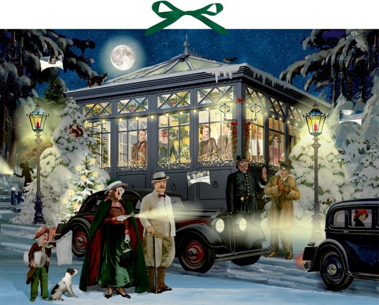 Produktbild: Zettelkalender - Weihnachten mit Agatha Christie