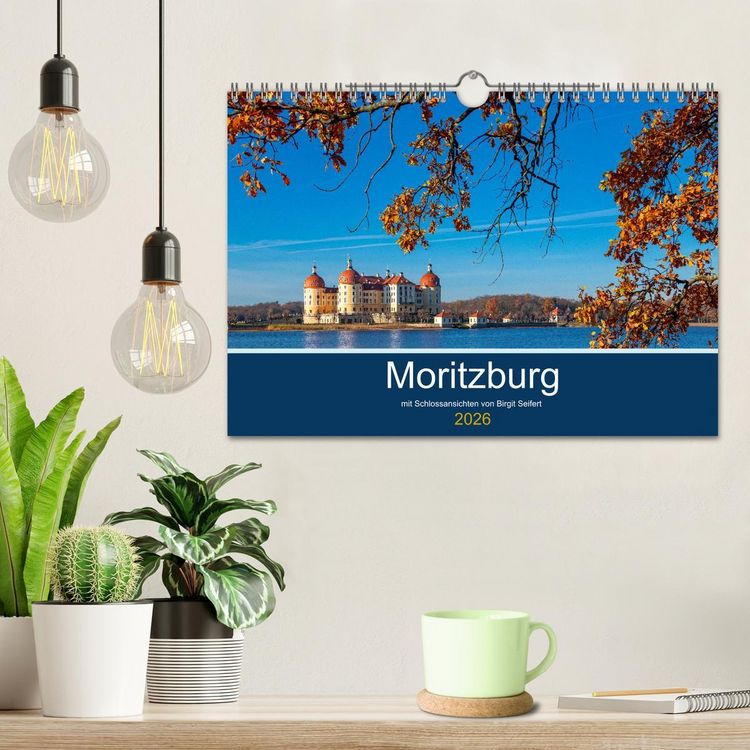 Produktbild: Moritzburg mit Schlossansichten (Wandkalender 2026 DIN A4 quer), CALVENDO Monatskalender