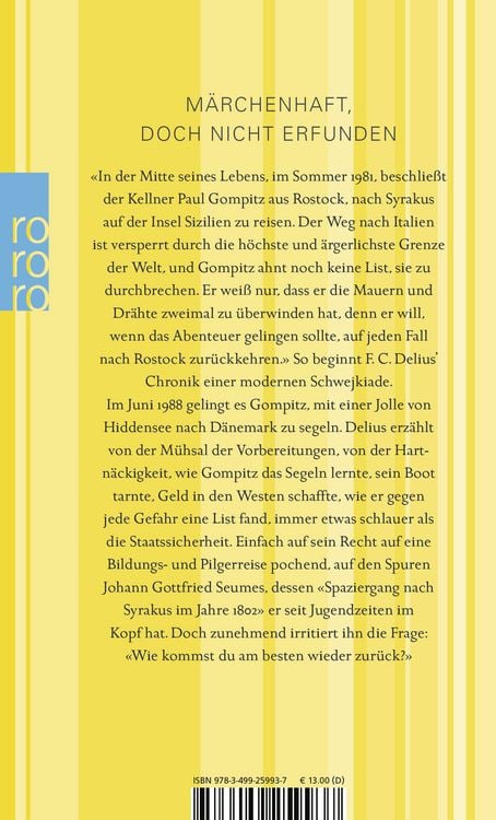 Produktbild: Der Spaziergang von Rostock nach Syrakus
