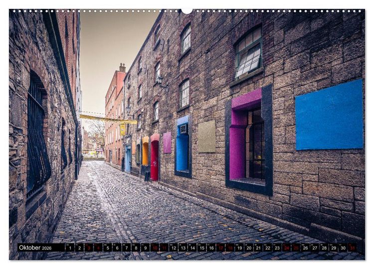 Produktbild: Dublin (hochwertiger Premium Wandkalender 2026 DIN A2 quer), Kunstdruck in Hochglanz