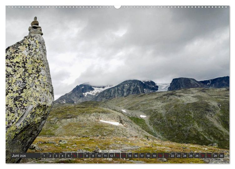 Produktbild: Norwegen, Oppland (Wandkalender 2026 DIN A2 quer), CALVENDO Monatskalender