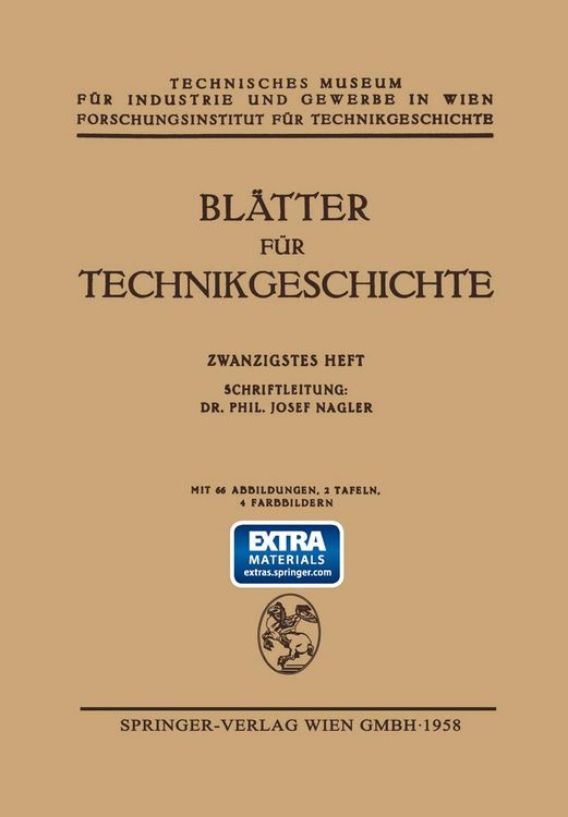 Produktbild: Bl&auml;tter f&uuml;r Technikgeschichte