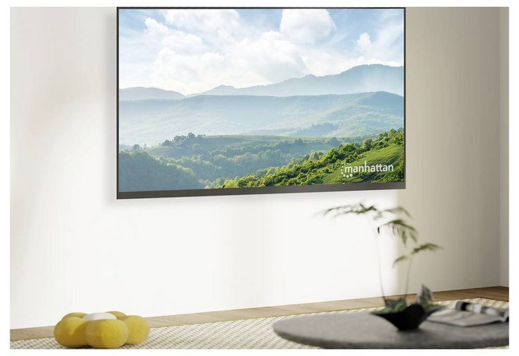 Produktbild: Manhattan TV-Wandhalterung 33,0cm (13\") - 81,3cm (32\") Neigbar, Schwenkbar