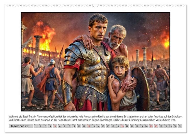 Produktbild: G&ouml;tter, Helden und Emotionen im Kinosaal (hochwertiger Premium Wandkalender 2027 DIN A2 quer), Kunstdruck in Hochglanz