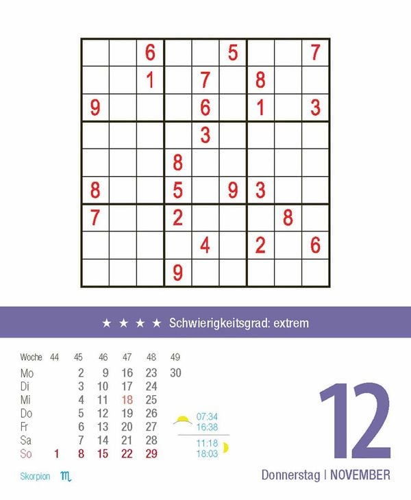 Produktbild: Profi Sudoku 2026