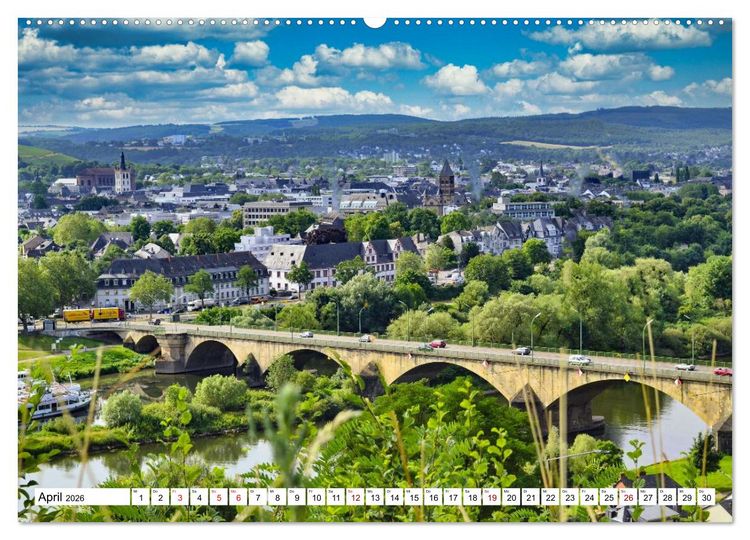 Produktbild: Mosel - Idylle und guter Wein (Wandkalender 2026 DIN A2 quer), CALVENDO Monatskalender