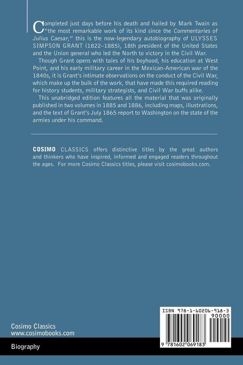 Produktbild: Personal Memoirs of Ulysses S. Grant