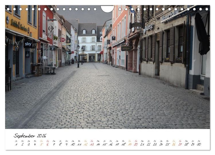 Produktbild: Saarlouis - Stadt des Sonnenk&ouml;nigs (Wandkalender 2026 DIN A4 quer), CALVENDO Monatskalender