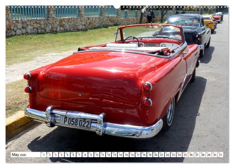 Produktbild: BUICK BEAUTIES (High Quality Premium Wall Calendar 2026 DIN A2 landscape),CALVENDO 12 Month Wall Calendar