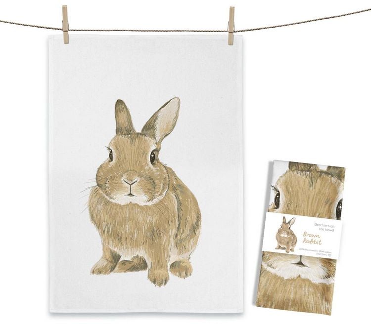 Produktbild: Geschirrtuch Brown Rabbit