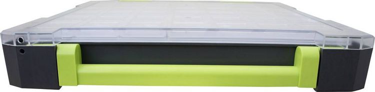 Produktbild: VISO Sortimentskoffer (L x B x H) 375 x 70 x 425 mm Anzahl F&auml;cher: 21 feste Unterteilung Inhalt 1 St.