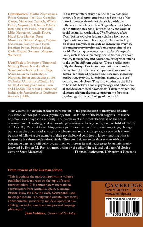 Produktbild: Psychology of the Social