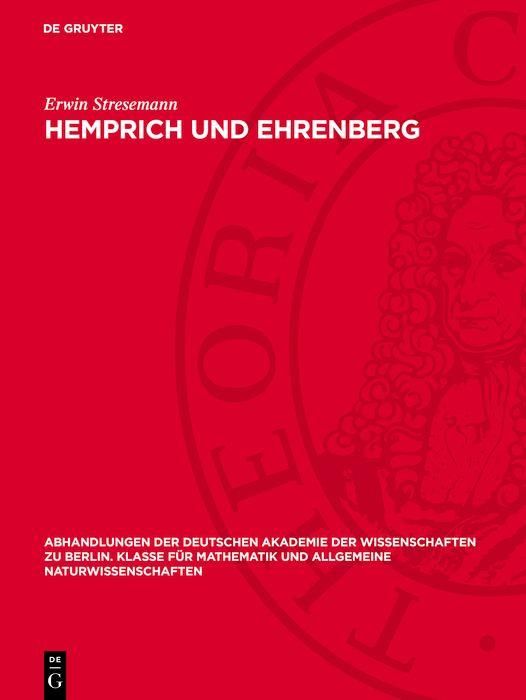 Produktbild: Hemprich und Ehrenberg