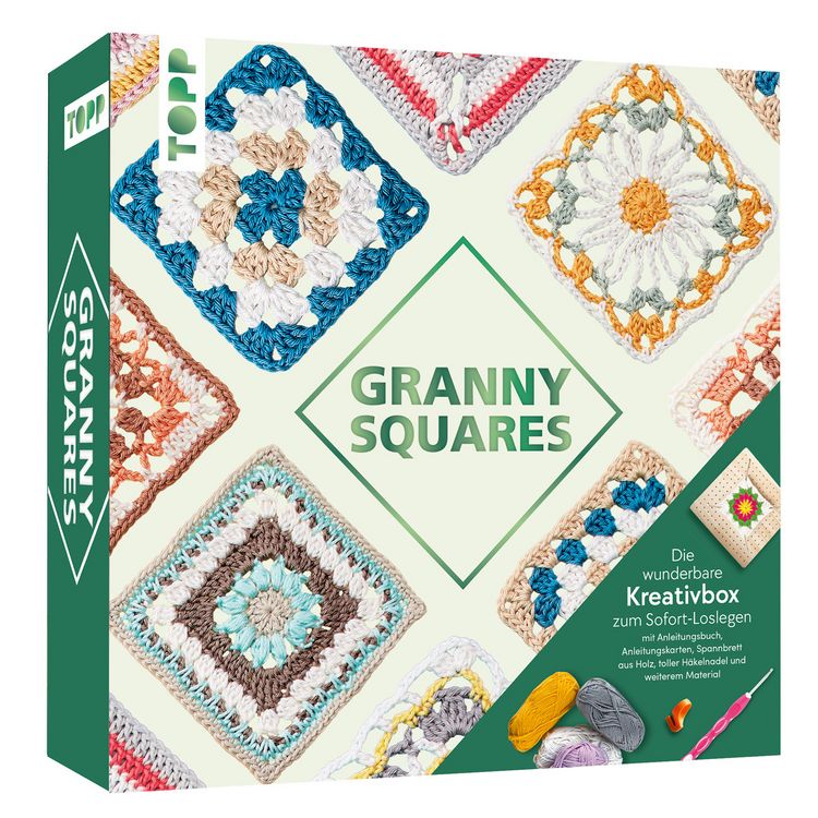 Produktbild: Die wunderbare Kreativbox Granny Squares
