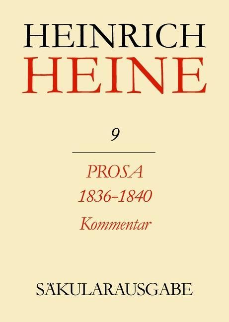 Produktbild: Prosa 1836-1840. Kommentar