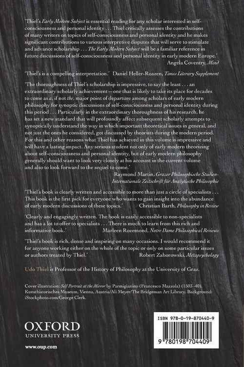 Produktbild: The Early Modern Subject