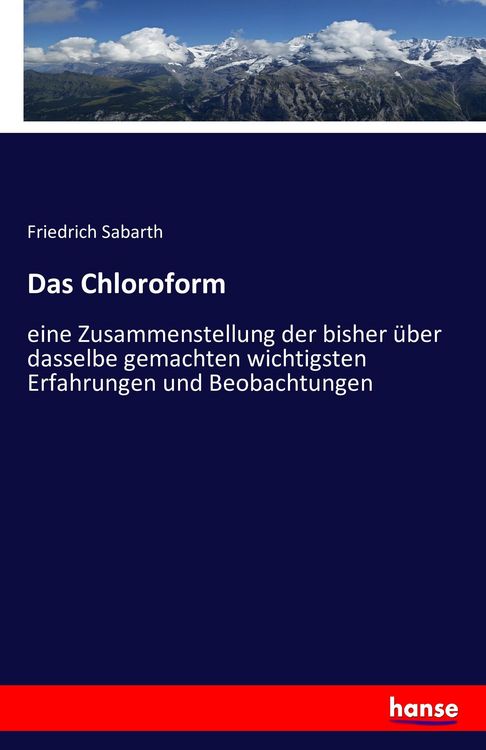 Produktbild: Das Chloroform
