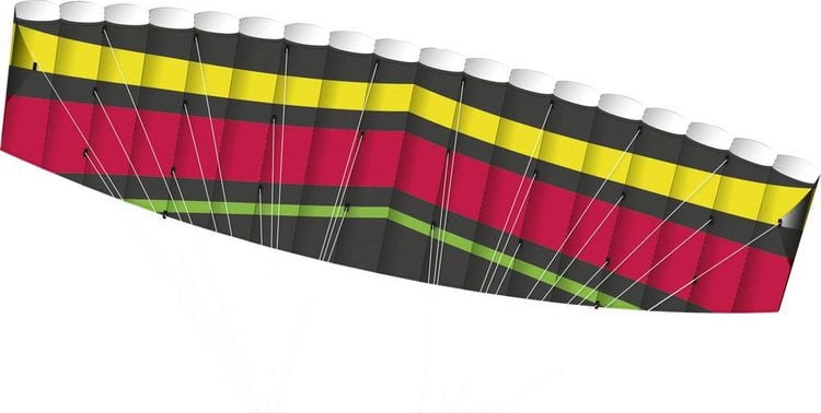 Produktbild: Paul G&uuml;nther 1040 - Lenkdrachen, Tornado 200 Air Sport, Maxi-Parafoil Drachen, 200x54cm