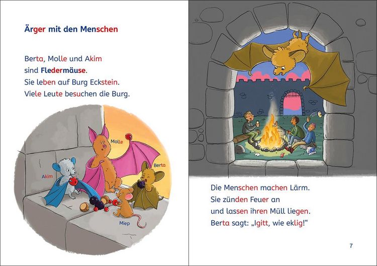 Produktbild: Lesel&ouml;wen 1. Klasse - Fledermaus im Anflug