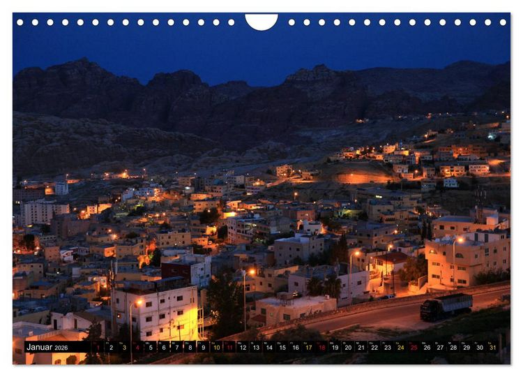 Produktbild: Jordanien - Ein Land der Superlative (Wandkalender 2026 DIN A4 quer), CALVENDO Monatskalender