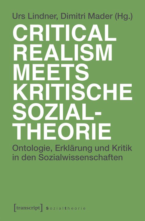 Produktbild: Critical Realism meets kritische Sozialtheorie