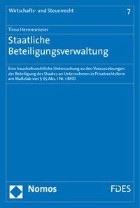Produktbild: Staatliche Beteiligungsverwaltung