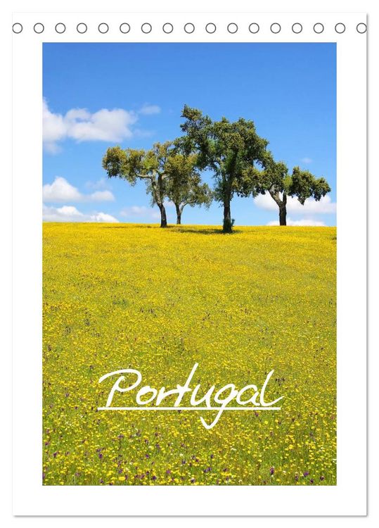 Produktbild: Portugal (Tischkalender 2026 DIN A5 hoch), CALVENDO Monatskalender
