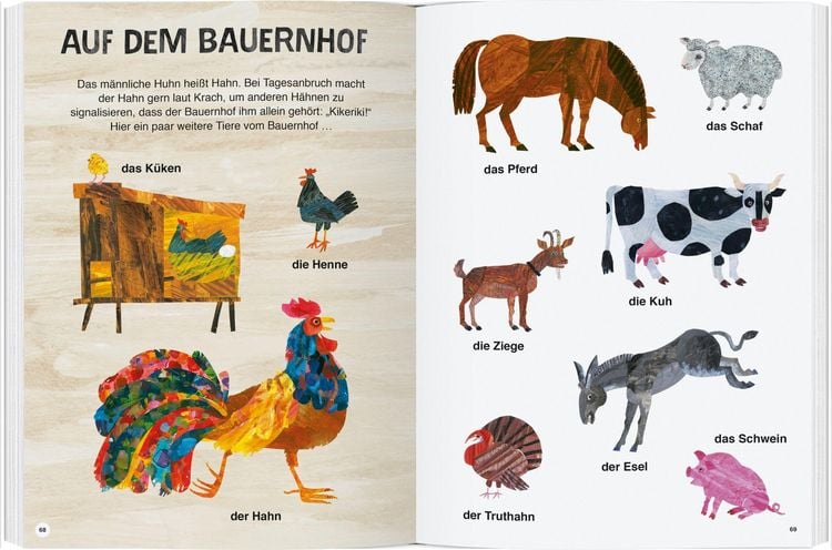 Produktbild: Eric Carles gro&szlig;es Buch der Tiere