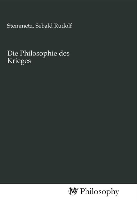 Produktbild: Die Philosophie des Krieges