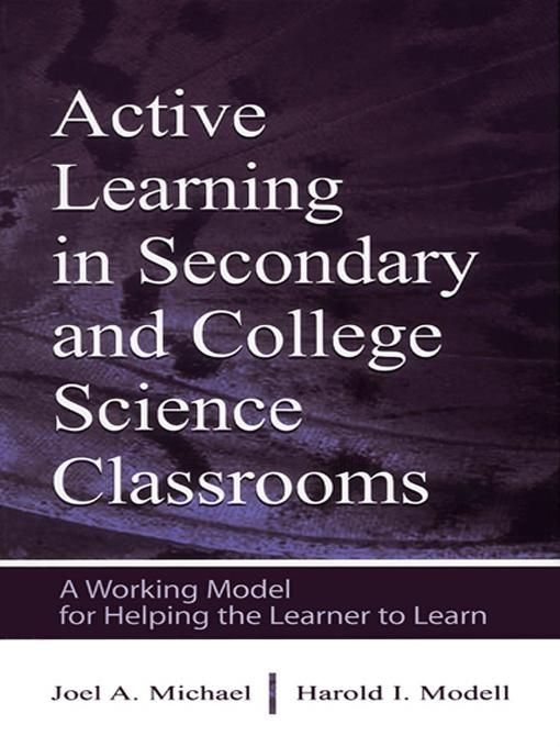 Produktbild: Active Learning in Secondary and College Science Classrooms