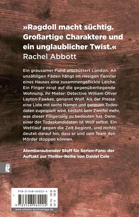 Produktbild: Ragdoll - Dein letzter Tag