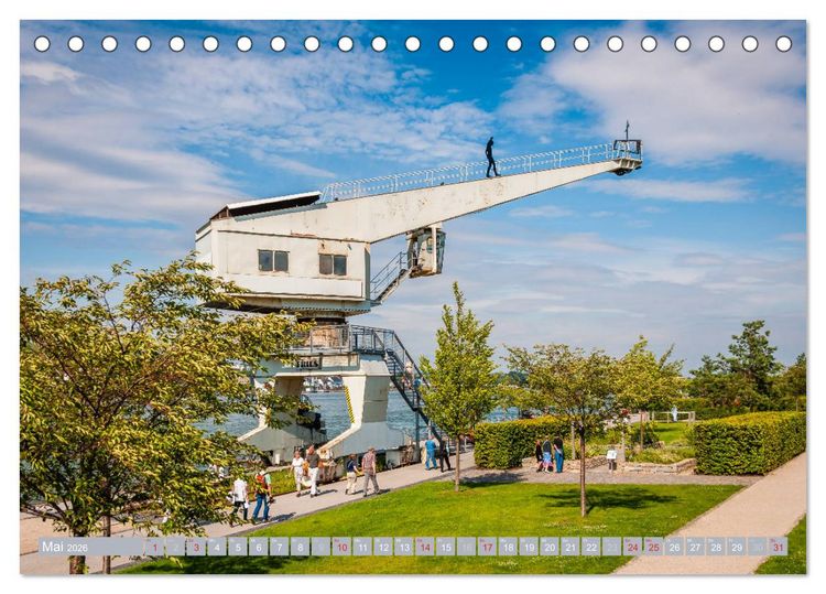 Produktbild: Bingen - Tor zum Mittelrhein (Tischkalender 2026 DIN A5 quer), CALVENDO Monatskalender