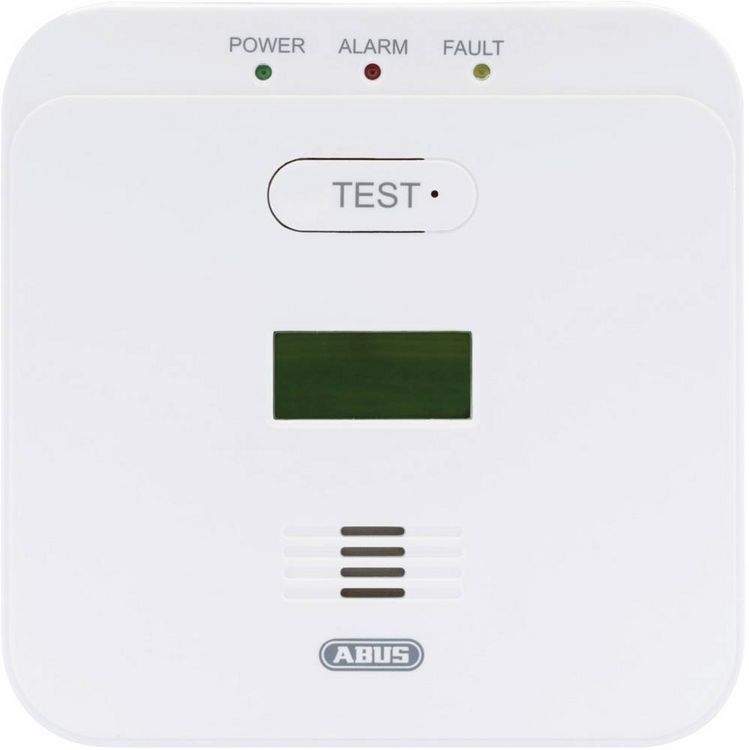 Produktbild: ABUS COWM510 Kohlenmonoxid-Melder batteriebetrieben detektiert Kohlenmonoxid